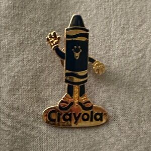 Crayola Lapel Waving Crayon Pin